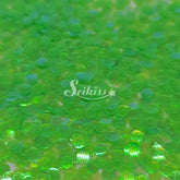 Green Caviar Dot Shape Glitter - Green Glitter